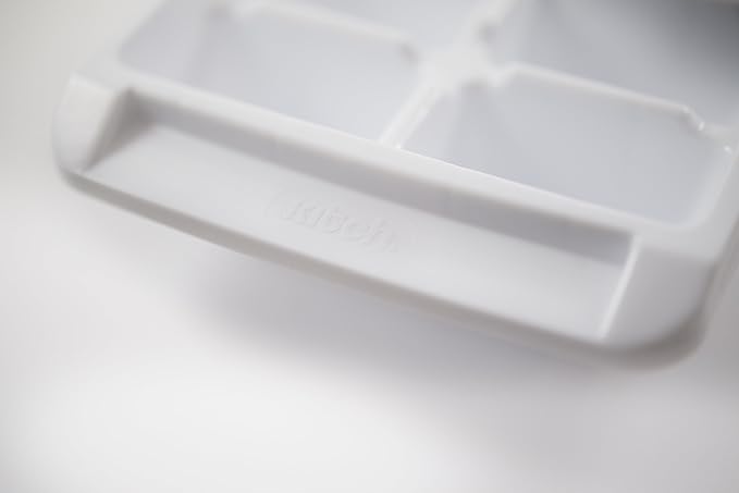 Kitch Easy Release White Ice Cube Tray, 16 Cube Trays - Image 5