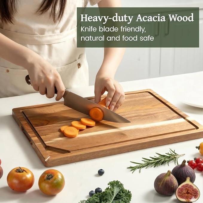 Kikcoin Acacia Wood Cutting Boards - Image 5