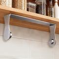 Paper Towel Holder Under Cabinet, Stainless Steel, Adhesive & Wall Mount by Smipam