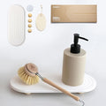 Instant Dry Sink Caddy Organizer – Water Absorbing Stone Tray by RIOMZY
