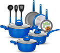 NutriChef 12 Piece Nonstick Cookware Set by NutriChef%E2%84%A2Kitchen