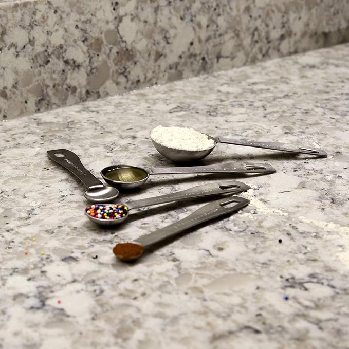 husMait Stainless Steel Measuring Spoons - Image 7