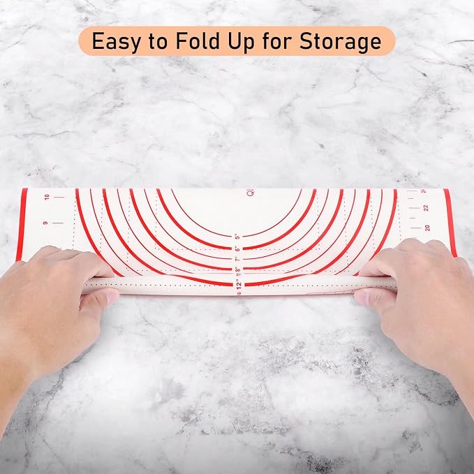 Extra Large Silicone Pastry Mat, Baking Mat - Image 8