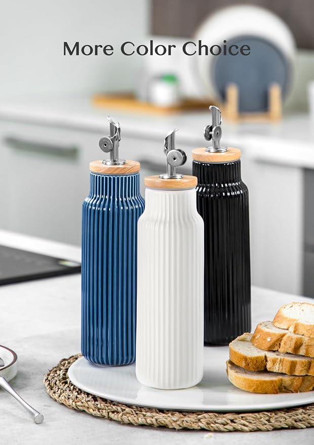 Nucookery Ceramic Olive Oil Dispenser Bottle - Image 7