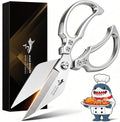 MAD SHARK Heavy Duty Kitchen Scissors, Dishwasher Safe All Purpose Kitchen by MADSHARK