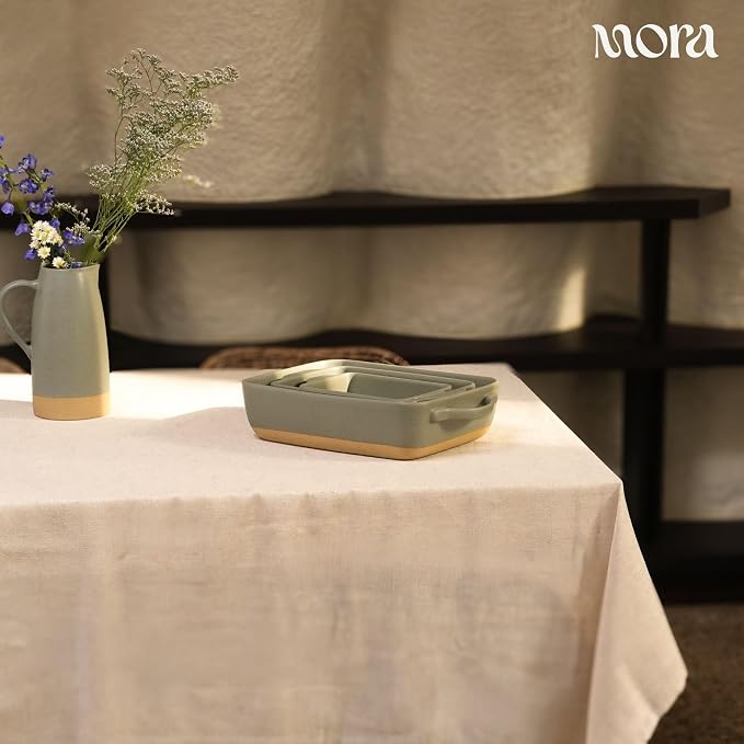 Mora Ceramic Baking Dish with Handles - Image 6