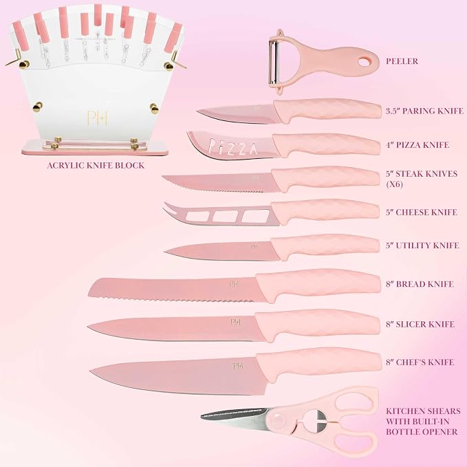 Paris Hilton Knife Block Set - Image 4