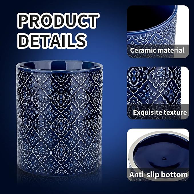 KOOV Kitchen Utensil Holder, Large Utensil Holders - Image 2