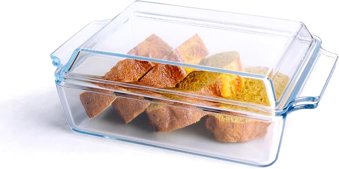 Rectangular Tempered Glass Casserole Dish, Tempered Glass Baking Dish - Image 6