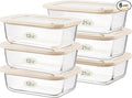 Urban Green Glass Food Storage Containers by LiveaLifeEasierandGreener