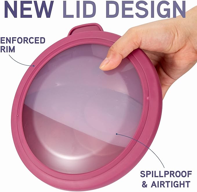 COOK WITH COLOR Mixing Bowls with TPR Lids - Image 2