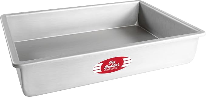 Fat Daddio's POB-10153 Anodized Aluminum Sheet Cake Pan by FatDaddios