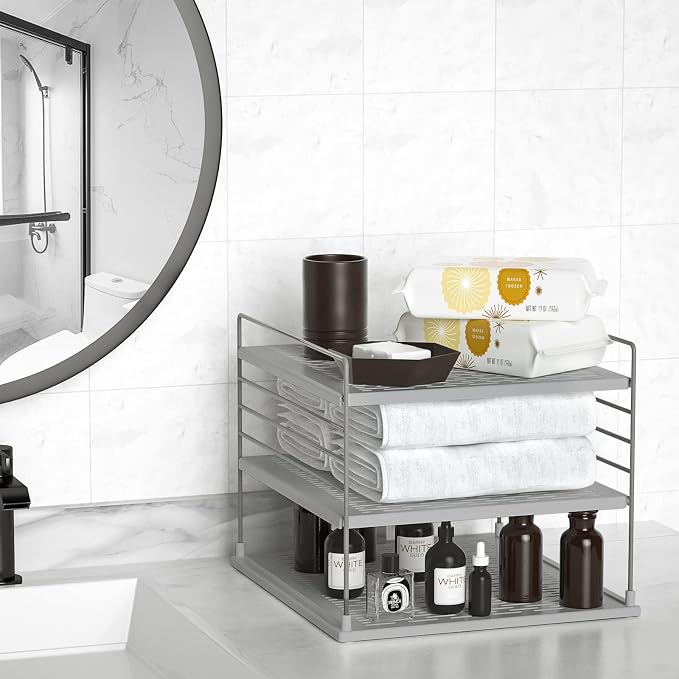 Upgraded Pantry Organizers and Storage- Divided Compartment Holder - Image 5