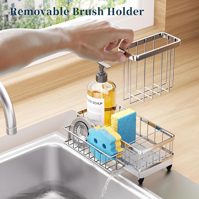 Consumest Sponge Holder for Kitchen Sink - Image 3
