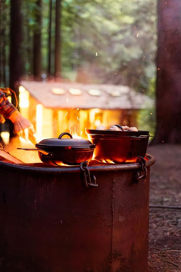 GSI Outdoors Guidecast 7qt Dutch Oven | Cast Iron Dutch Oven - Image 5