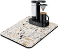 Absorbent Coffee Bar Mat by Kuyig+Home