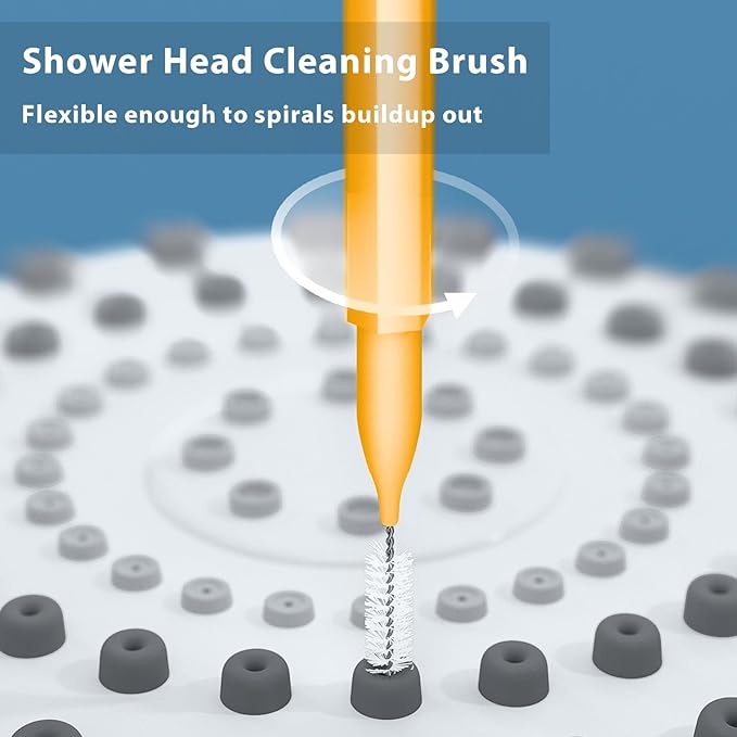 Lumkew Multiplesize Shower Head Cleaner Tool, Shower Head Cleaning Brushes - Image 4
