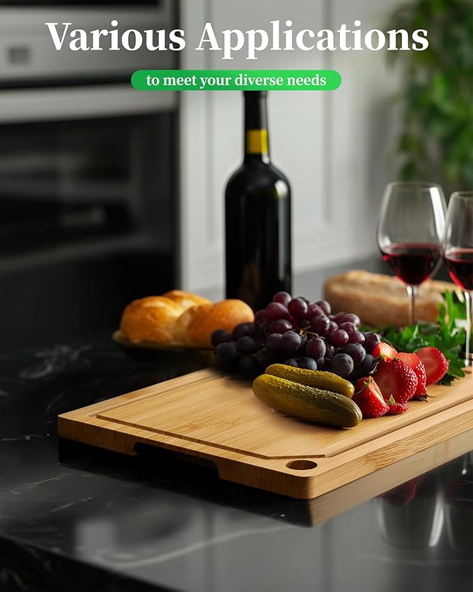 Kitsure Bamboo Cutting Board - Image 6