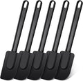 Meekoo 5 Pieces 10 Inch Rubber Spatula, 500°f High Heat Resistant Silicone by meekoo