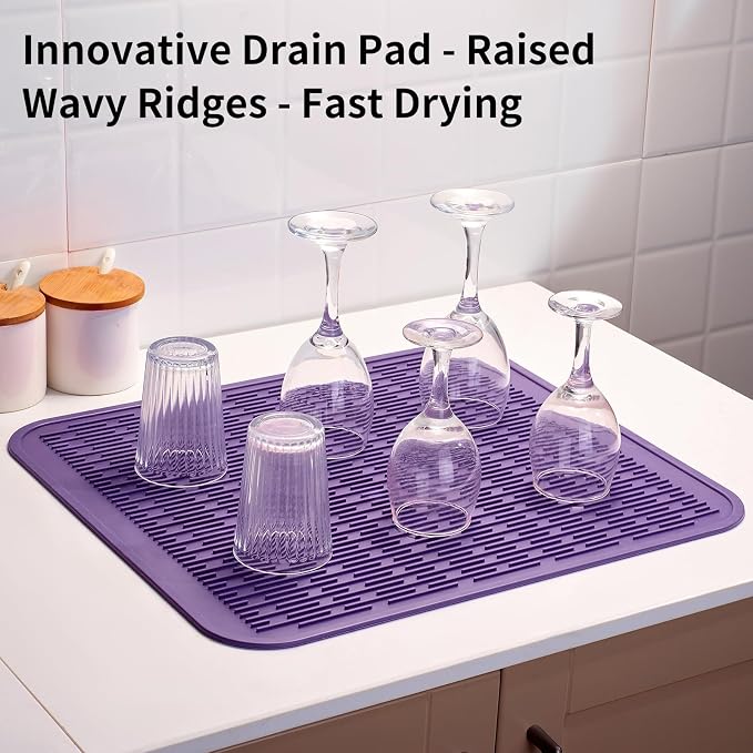 ZLR Large Silicone Dish Drying Mat - Image 8