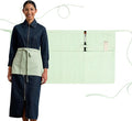 MEEMA Chef Waist Apron Cotton Fabric |Washable & Breathable Waitress & Server by MEEMA