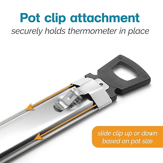 Polder Candy/Jelly/Deep Fry Thermometer, Stainless Steel, - Image 6