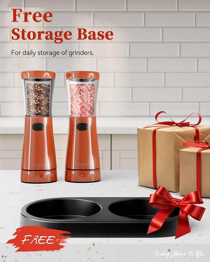 Electric Salt and Pepper Grinder Set - Image 9