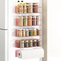 Magnetic Spice Rack For Refrigerator Magnetic Fridge Shelf For Kitchen Spice by Roysili