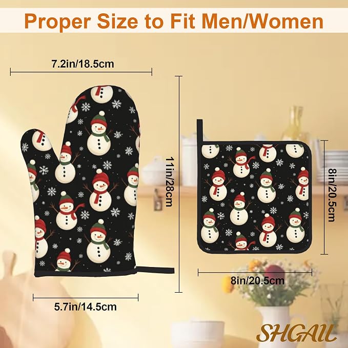Oven Mitts and Hot Pads Set - Image 3