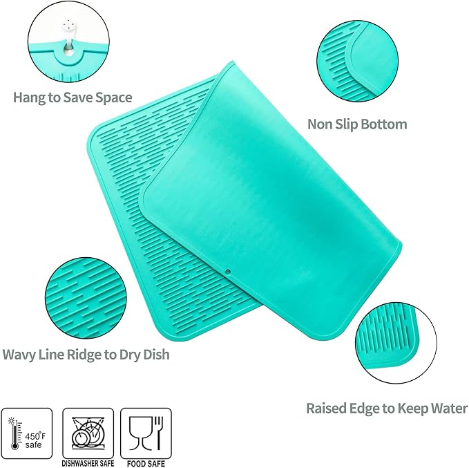 MicoYang Silicone Dish Drying Mat - Image 3