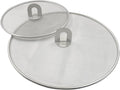 2Pcs 10" & 13" Stainless Steel Splatter Screen Splatter Guard, Ultra Fine Mesh by Unknown