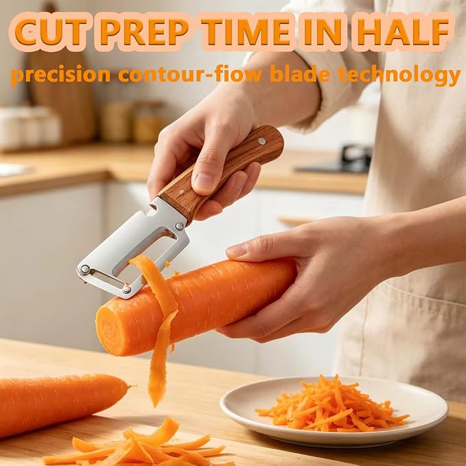 2-in-1 Multifunctional Vegetable Peeler - Image 6