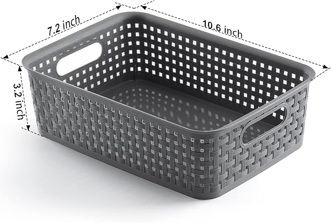 NETANY Plastic Storage Baskets - Image 3