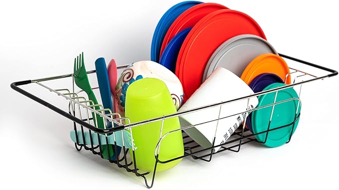 Better Houseware Over Sink Dish Drying Rack Space-Saving Dish Rack by BetterHouseware
