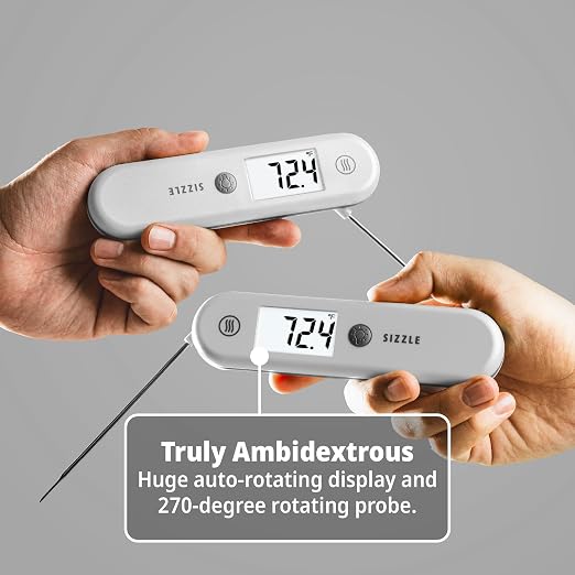 ThermoWorks SIZZLE Digital Meat Thermometer – Instant Read in 2 Seconds - Image 2