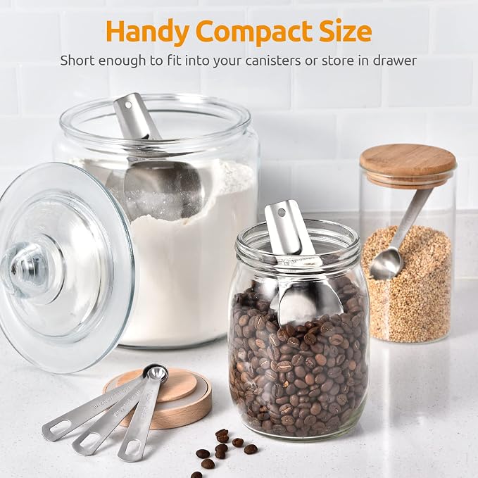 U-Taste Measuring Cups and Spoons Set of 15 : 7 Measuring Cups and 7 Measuring - Image 7