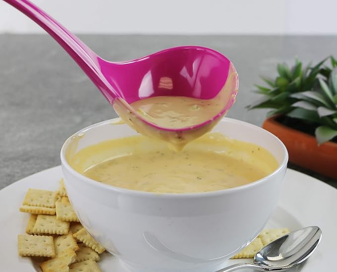 Reston Lloyd Melamine Soup Ladle Kitchen Utensil, Durable BPA-Free Plastic - Image 4