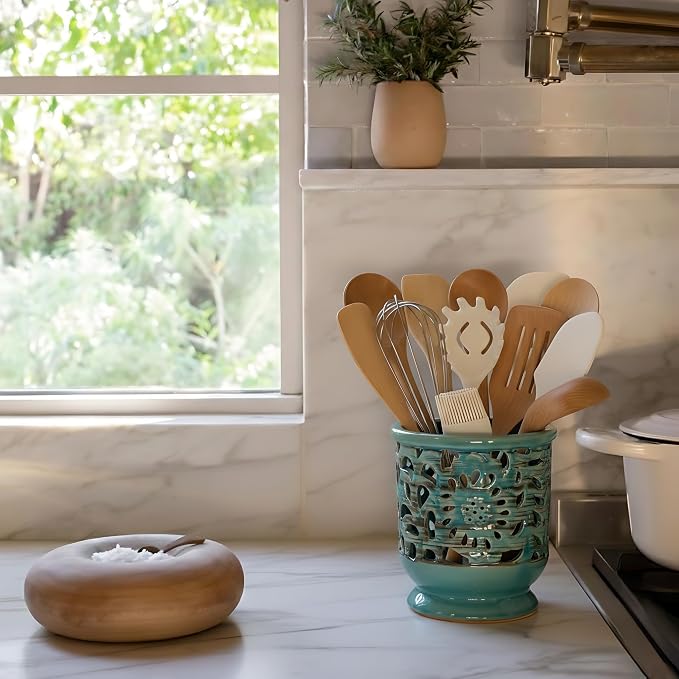 Farmhouse Kitchen Utensil Holder - Image 9