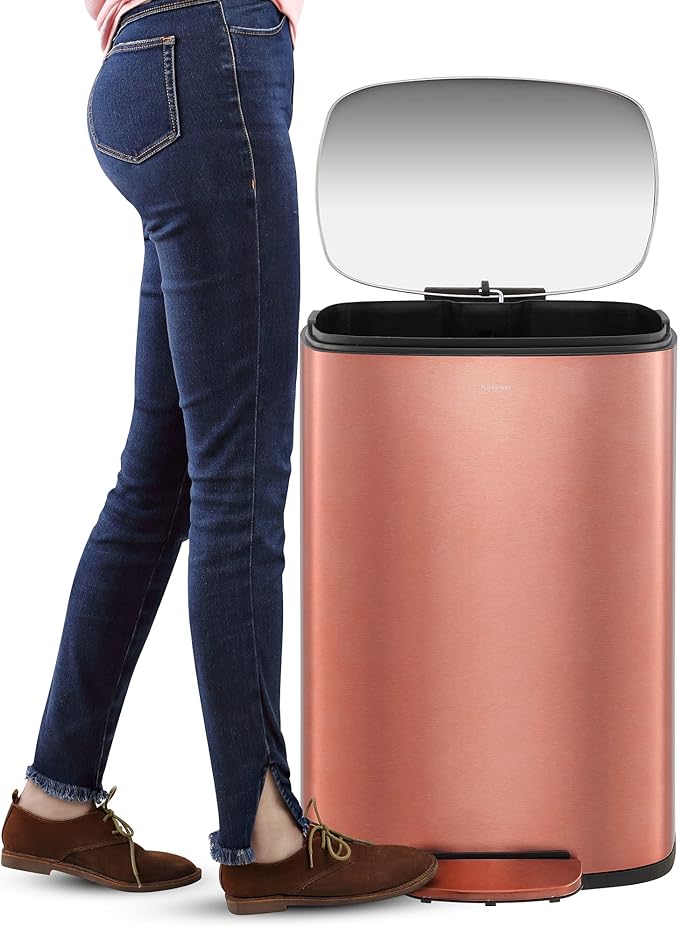 happimess HPM1006D Connor Rectangular 13-Gallon Trash Can - Image 6