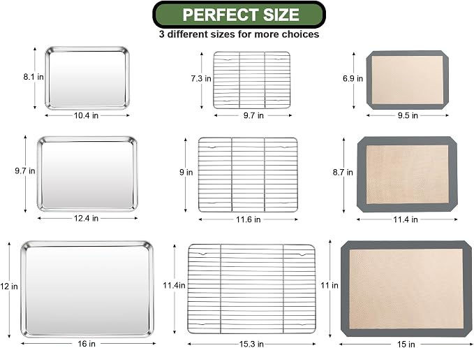 Baking Sheet Tray Cooling Rack - Image 2