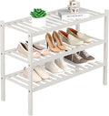 ROMGUAR CRAFT 3 Tier Bamboo Shoe Rack by ROMGUAR+CRAFT
