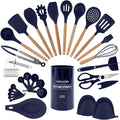 Country Kitchen Non Stick Silicone Utensil Set by CountryKitchen