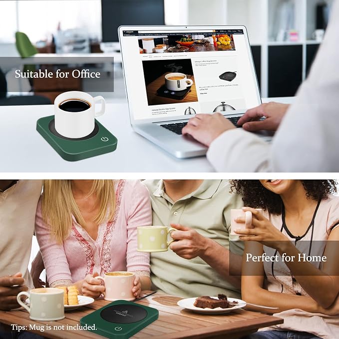 VOBAGA Coffee Mug Warmer for Desk - Image 9