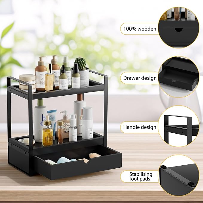 Boulphia 2-Tier Bathroom Organizer - Image 4