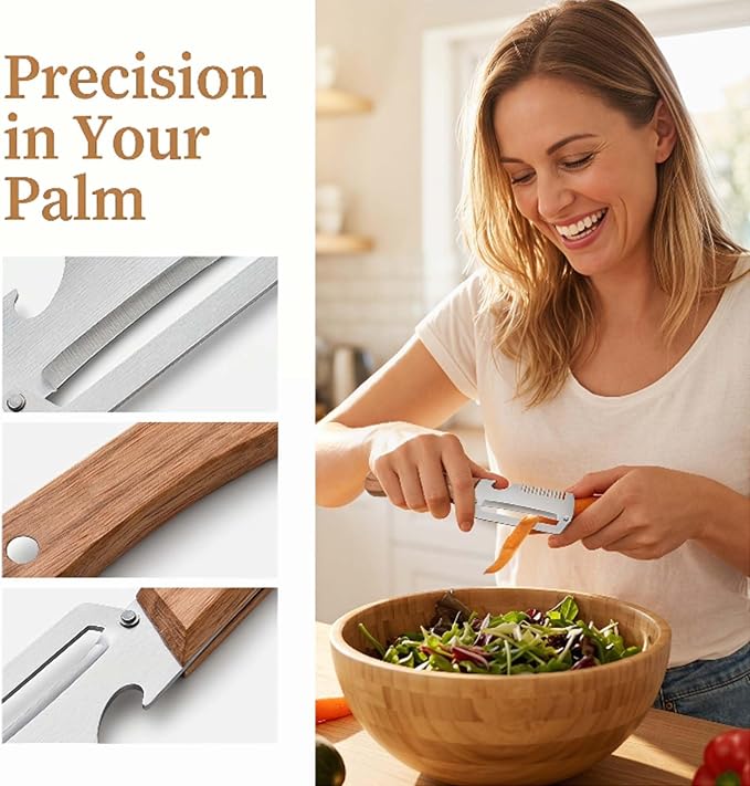 2PCS Multifunctional Vegetable Peeler, Premium Vegetable Peeler - Image 3