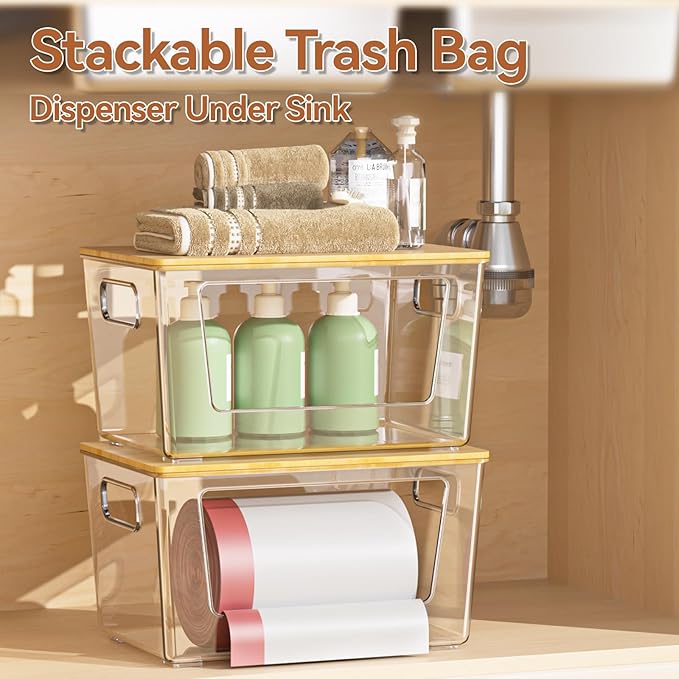 spospo 2 Pack Trash Bag Holder - Image 2