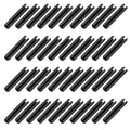 MECCANIXITY 60Pcs Slotted Split Roll Pins 6/25 Inch Dia. 1-1/5 Inch Length 65Mn by MECCANIXITY