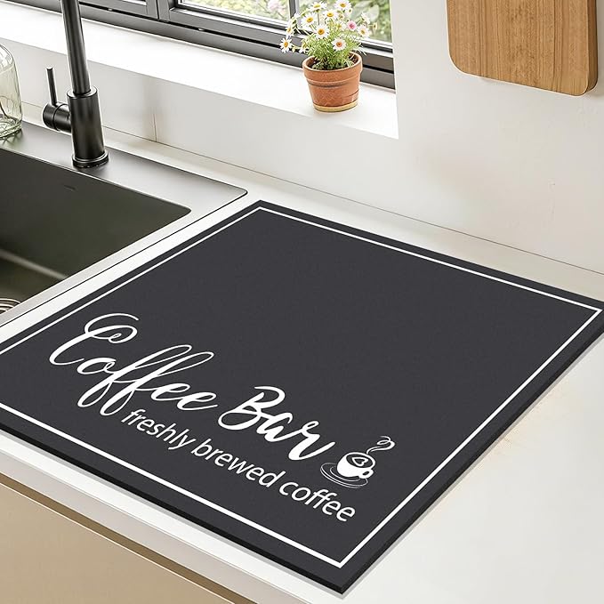 Findosom Dish Drying Mat, Cuttable Drying Mat - Image 7