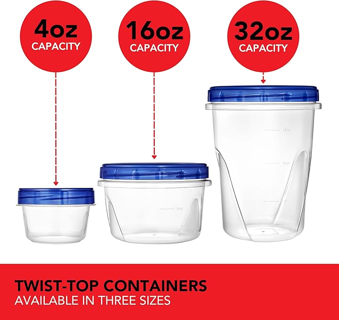 Stock Your Home 4oz Plastic Containers - Image 5