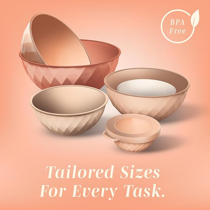 COOK WITH COLOR Mixing Bowls with Lids - Image 5